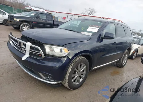 2017 Dodge Durango Sxt Awd from USA, damaged, VIN 1C4RDJAG6HC954081
